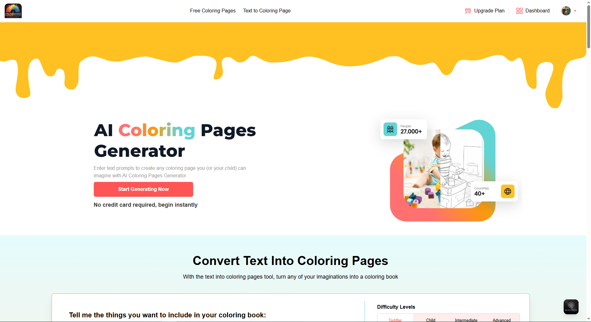 AI Powered Colorverse Books Marketplace