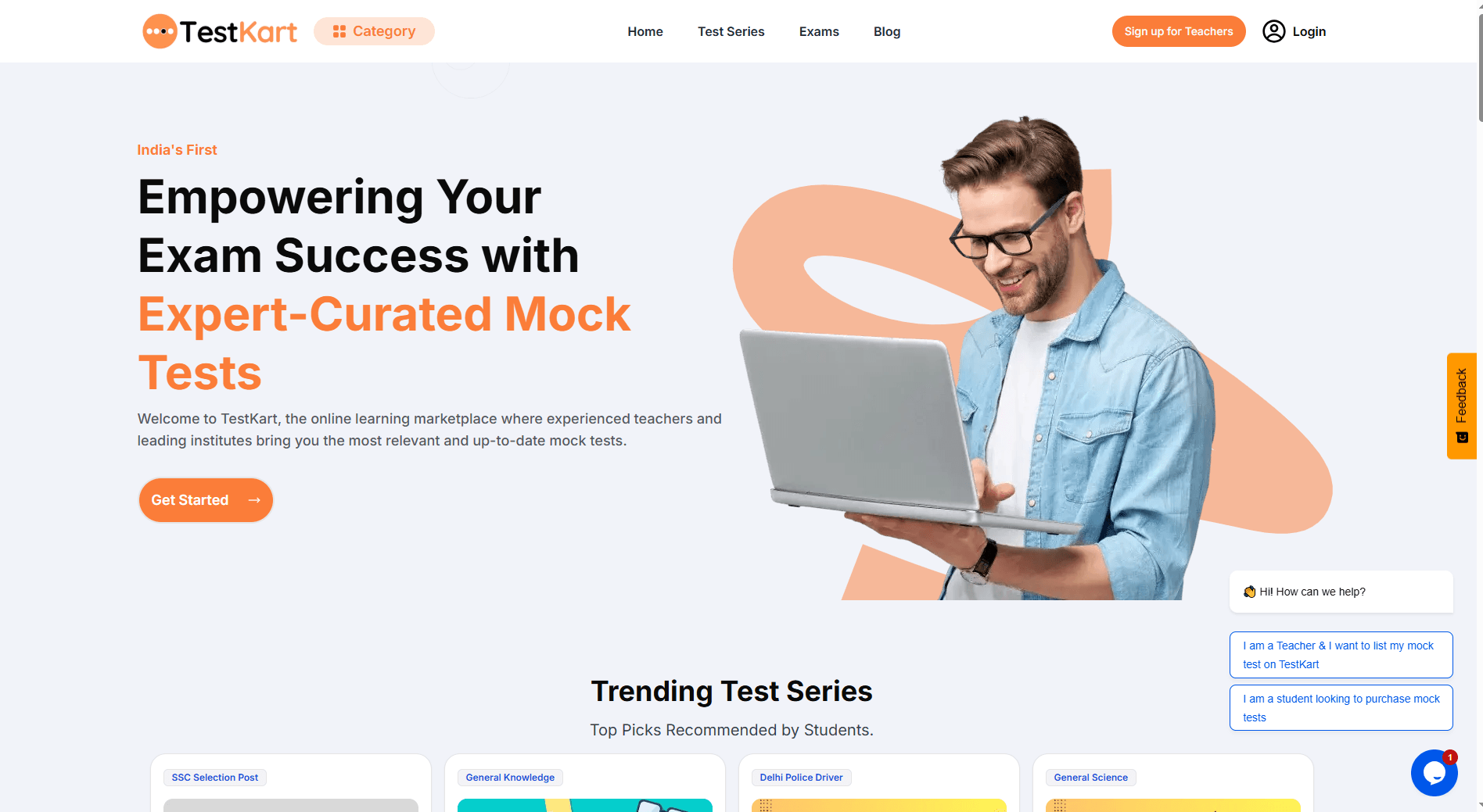 TestKart Mock Test Platform